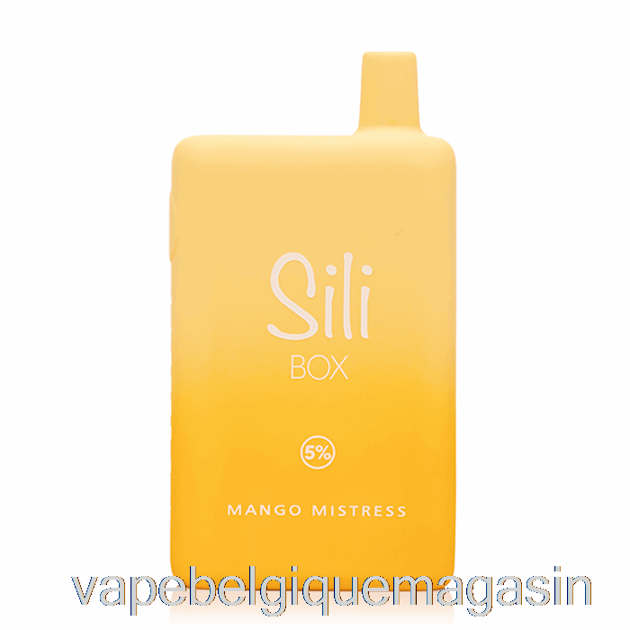 Vape Belgique Sili Box 6000 Jetable Mangue Maîtresse